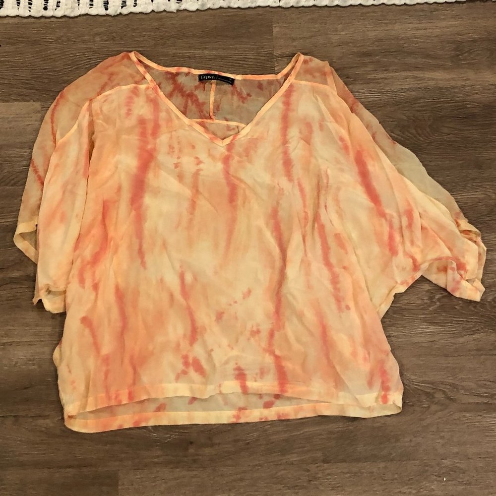 Gypsy 05 100% Silk Blouse